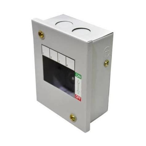 2 pole mcb metal box|4 pole mcb enclosure box.